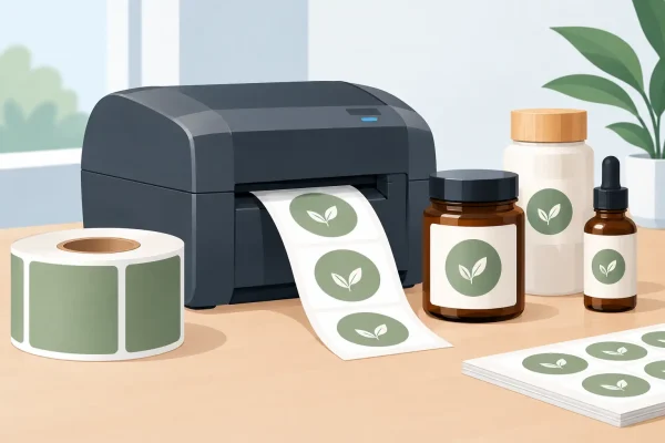 Produktetiketten selbstklebend drucken lassen